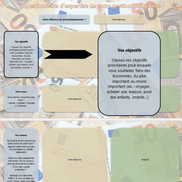 Questionnaire expertise budgétaire du foyer